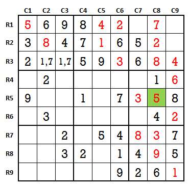 Sudoku second level game 3-4