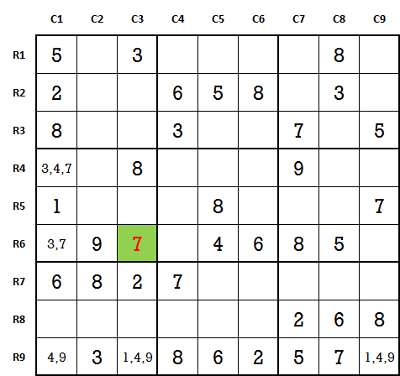 interesting Sudoku game play 1-1
