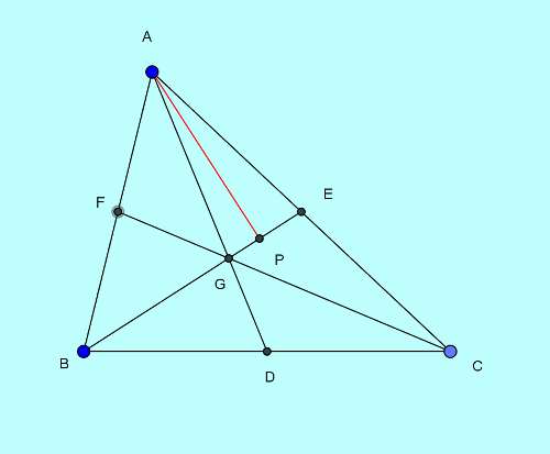 Basic and rich Geometry concepts part 6-2 triangle area division by median proof