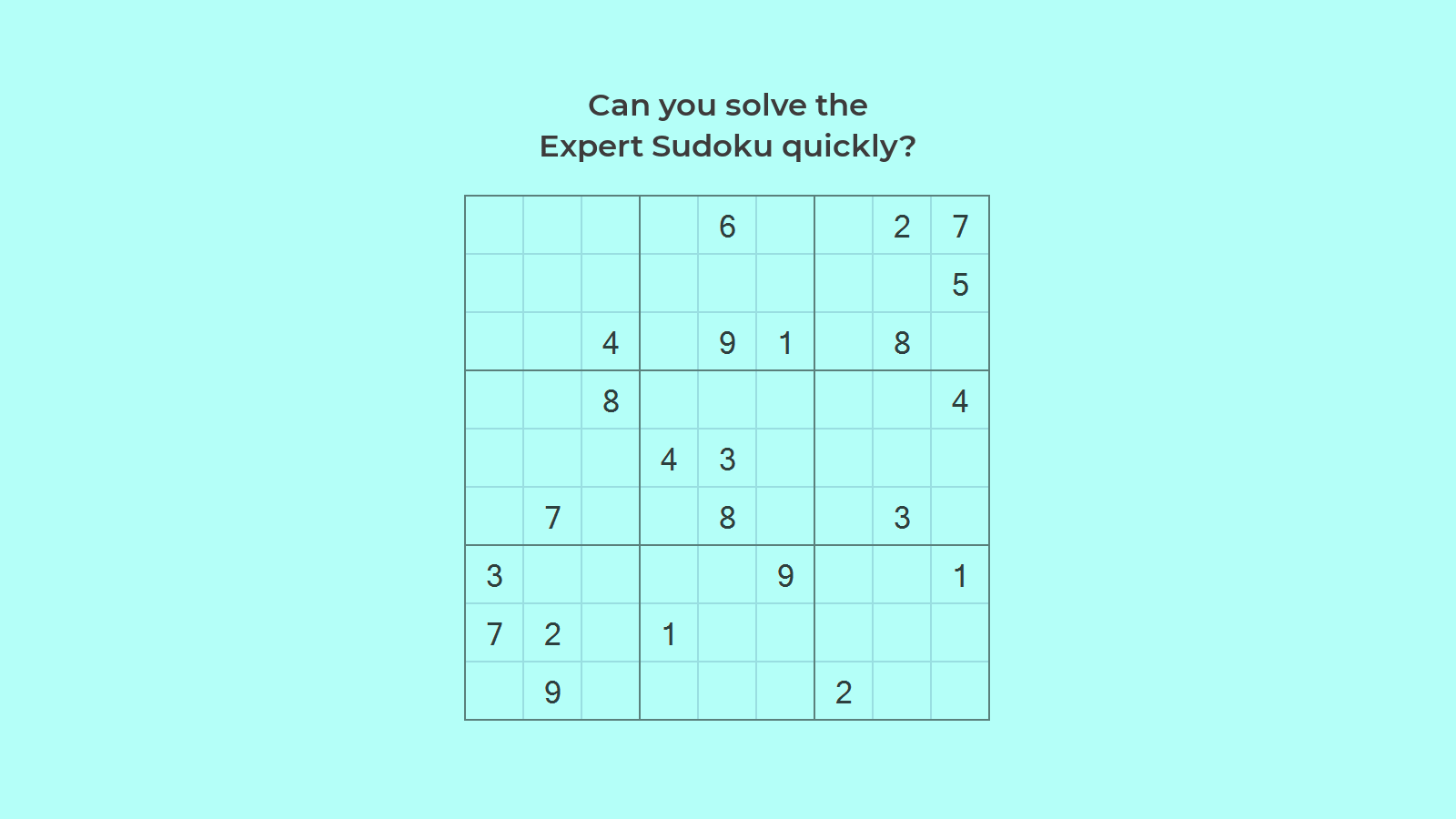 Very Hard Sudoku Expert Level 5 Game 8 Easy Solution