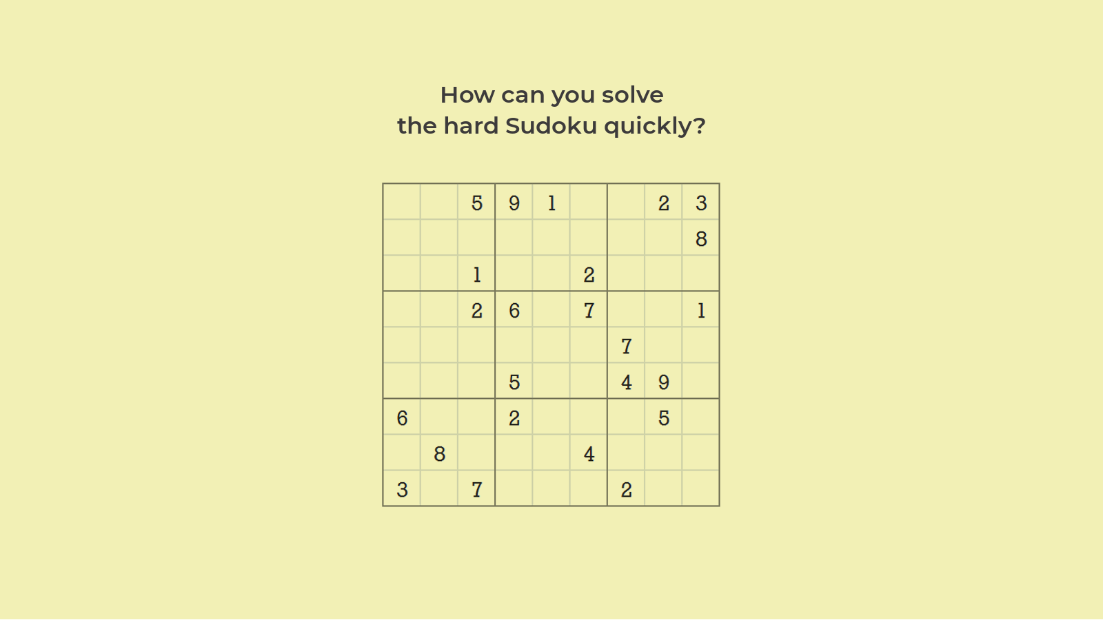 How to solve Sudoku hard level 4 game 27 in easy steps