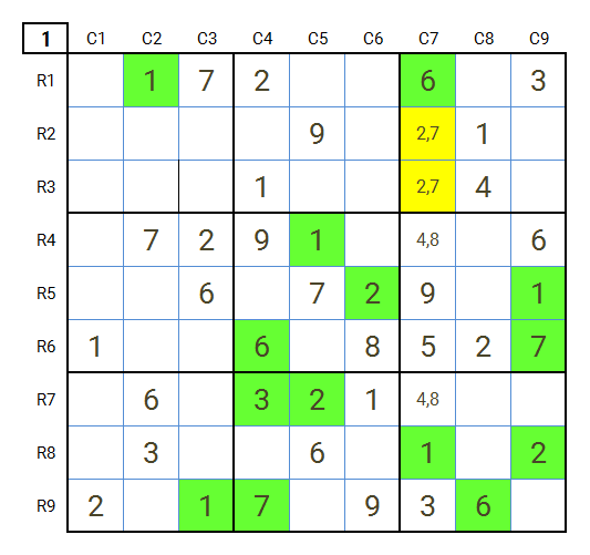 Sudoku hard level 4 puzzle game 11 stage 1
