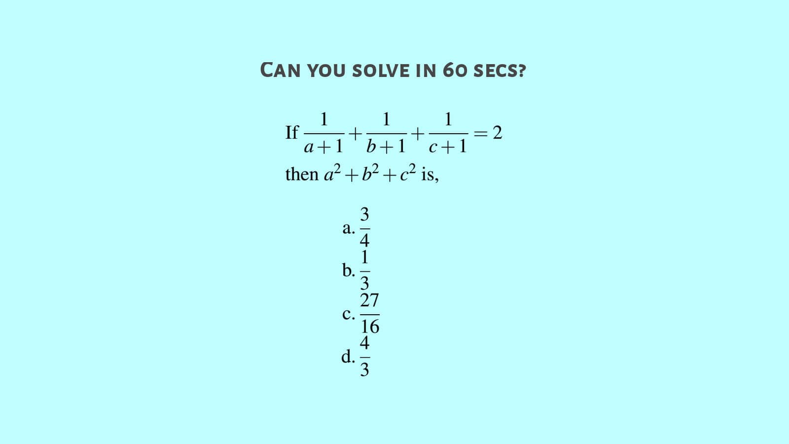 hard algebra practice questions for SSC CGL 12