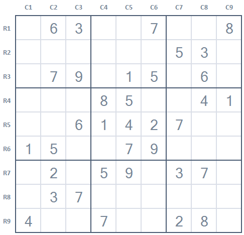 How to play Sudoku for beginners game 6