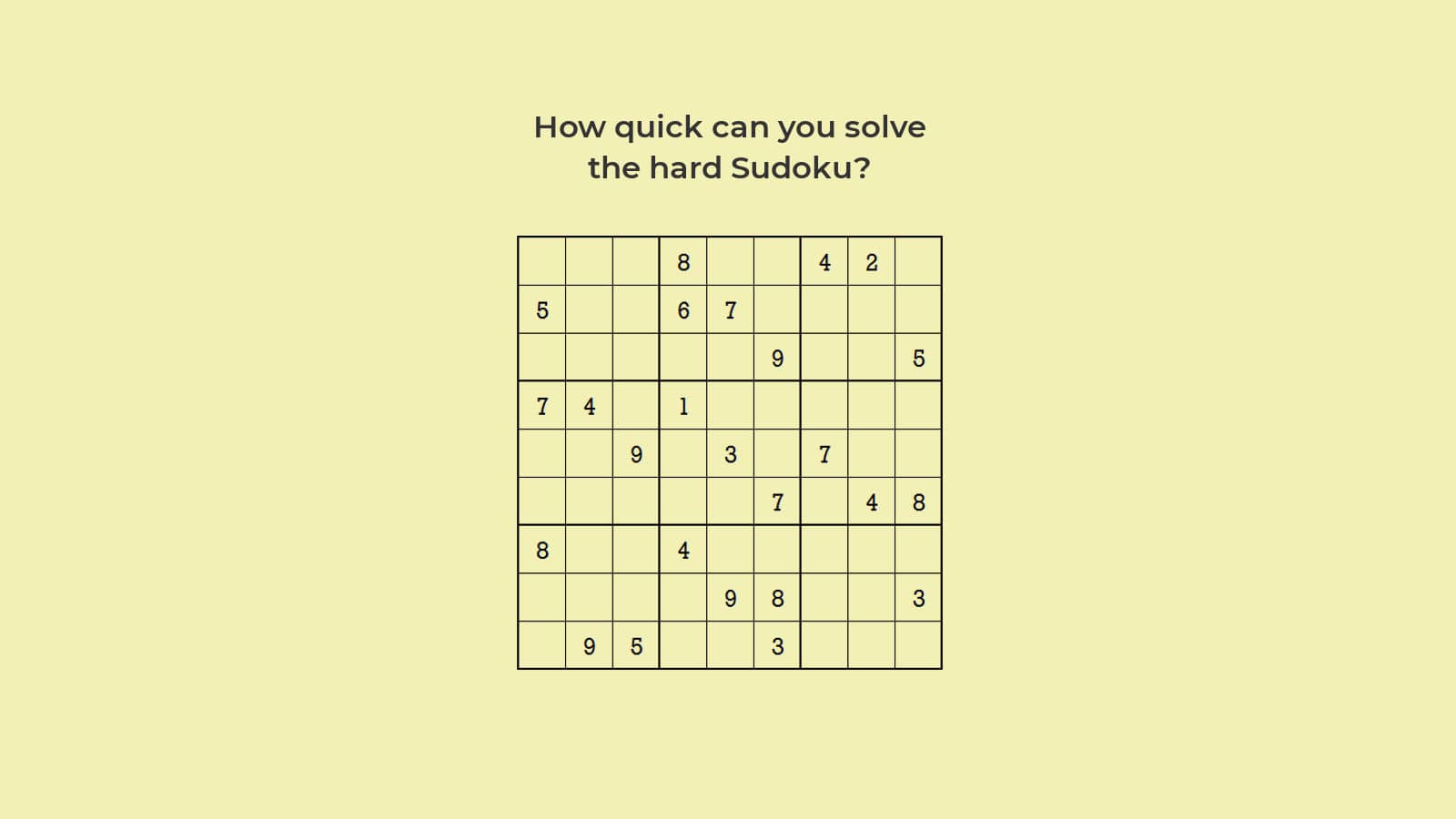 Sudoku hard Strategy and Techniques to Solve Sudoku hard level 4 game 1
