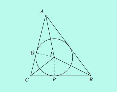 incenter of a triangle