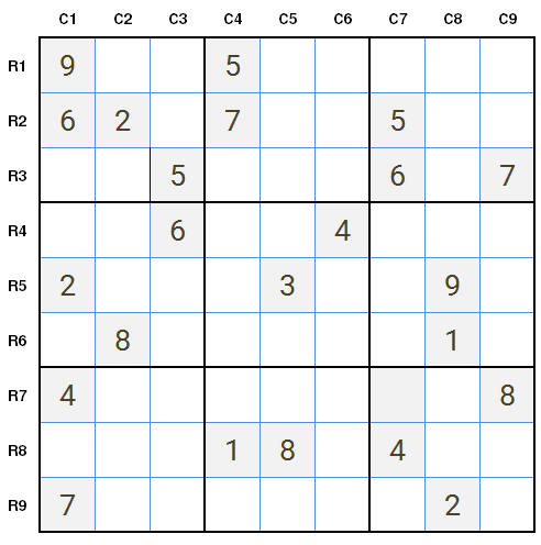 New York Times Sudoku Hard, 28th February 2021