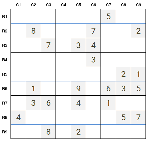 NYT hard Sudoku 4th March, 2021