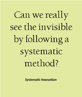 Systematic innovation