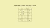 thumb Sudoku Hard Expert Level 5 Puzzle Game 2 Easy Solution