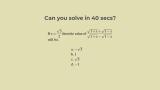 thumb Quantitative Aptitude Questions on Algebra SSC CGL Set 33