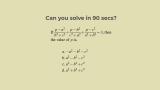 thumb Hard algebra questions SSC CGL Set 64