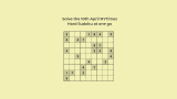 thumb NYTimes Hard Sudoku Solution for Amateurs, 10th April 2024