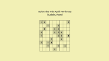 thumb Nytimes Sudoku Hard Apr 4, 2024: Solution for amateurs to Experts