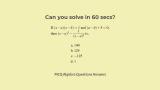 thumb 10 algebra questions and answers with x+1/x type questions