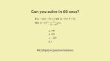 thumb SSC CGL algebra questions with solutions set 4