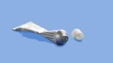 thumb tube and piercing cap in inventive principle other way round