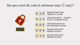 thumb Can You Solve Number Lock Puzzle 628 in Minimum Steps?