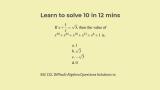 thumb Difficult Algebra Problems with Solution: SSC CGL Algebra Set 14