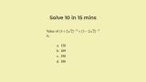 thumb Surds and indices questions for SSC CPO with answers and solutions 1