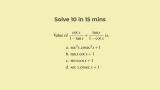 thumb Trigonometry questions answers solutions for SSC CPO 2