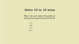 thumb WBCS Arithmetic Practice Question set 11 with answers